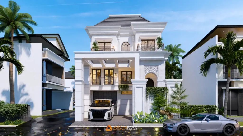Rumah Klasik 3 Lantai