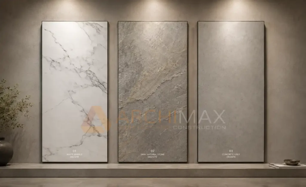 Inspirasi motif granit dinding kamar mandi