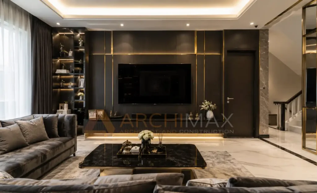 backdrop tv mewah