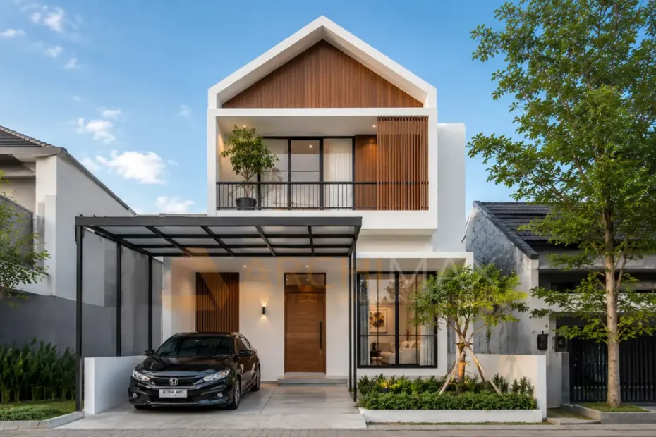 denah rumah 8x12