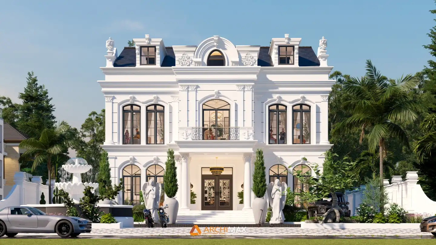 Desain Rumah Klasik 2 Lantai Mr. C – Semarang