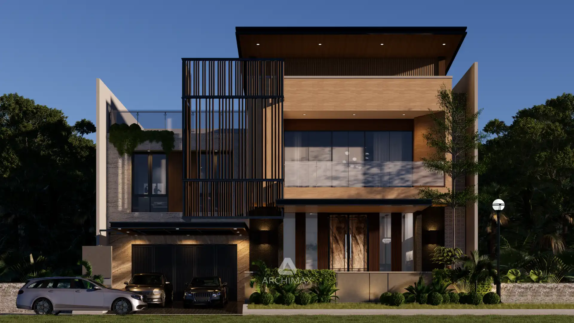 Desain Rumah Tropis 2 Lantai Mrs. R – Bogor